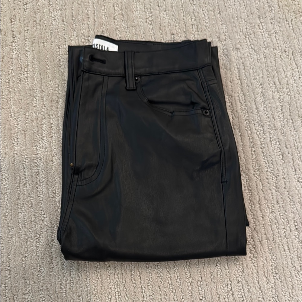 Pistola Vegan Leather Pants